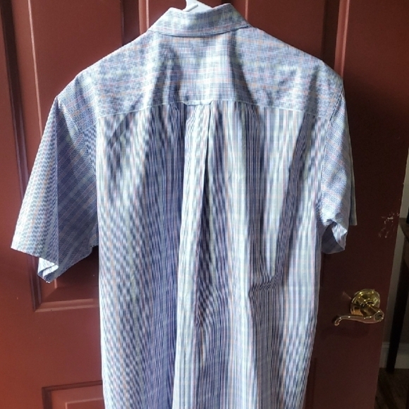 Orvis Blue Plaid Casual Button Down Shirt - Picture 10 of 11
